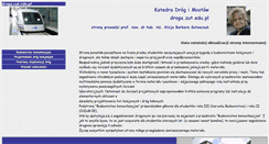 Desktop Screenshot of droga.zut.edu.pl