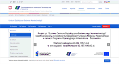 Desktop Screenshot of nanotechnologie.zut.edu.pl