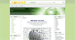 Desktop Screenshot of lolcat.zut.edu.pl