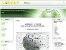 Tablet Screenshot of lolcat.zut.edu.pl