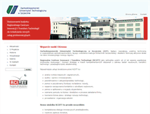 Tablet Screenshot of jagiellonska.zut.edu.pl