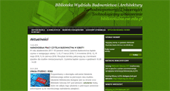 Desktop Screenshot of bibliotekabia.zut.edu.pl