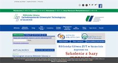 Desktop Screenshot of bg.zut.edu.pl