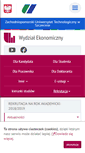 Mobile Screenshot of ekonomia.zut.edu.pl