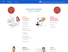 Tablet Screenshot of 1cel.zut.edu.pl
