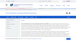 Desktop Screenshot of cbimo.zut.edu.pl